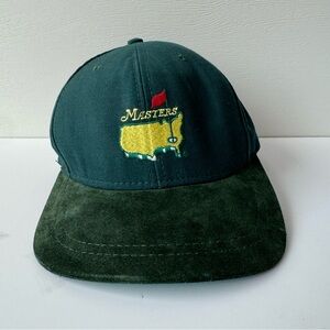 Vintage Masters Augusta Golf Hat USA Made American Needle Preppy Old Money